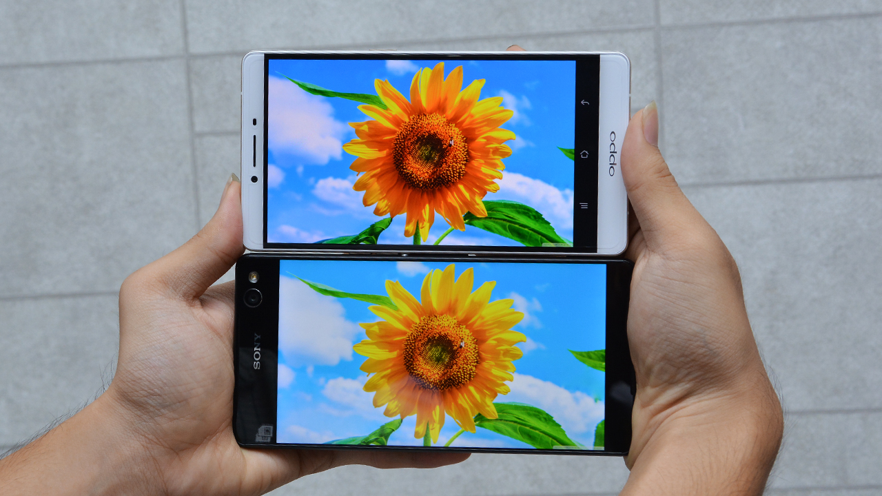 So sánh màn hình hiển thị Oppo R7 Plus và Sony Xperia C5 Dual Ultra So sánh màn hình hiển thị Oppo R7 Plus và Sony Xperia C5 Dual Ultra