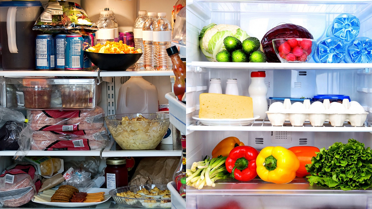 Properly organize and preserve food in the refrigerator