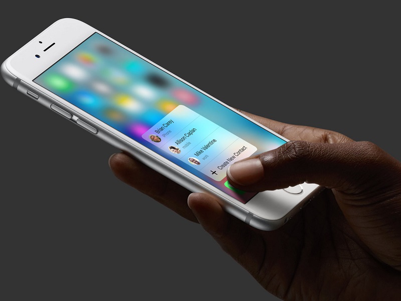 3D Touch iPhone 6s