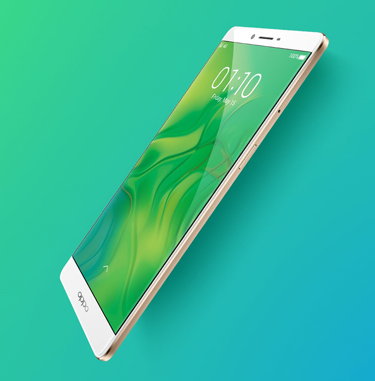 OPPO R7 Lite màn hình hiển thị tốt.