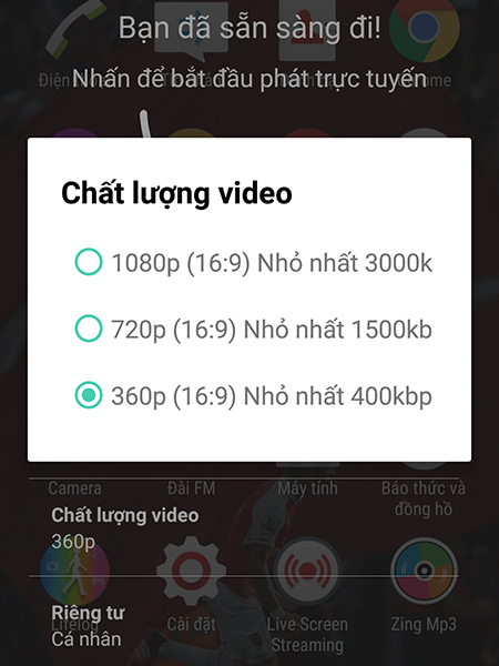 Live Screen Streaming