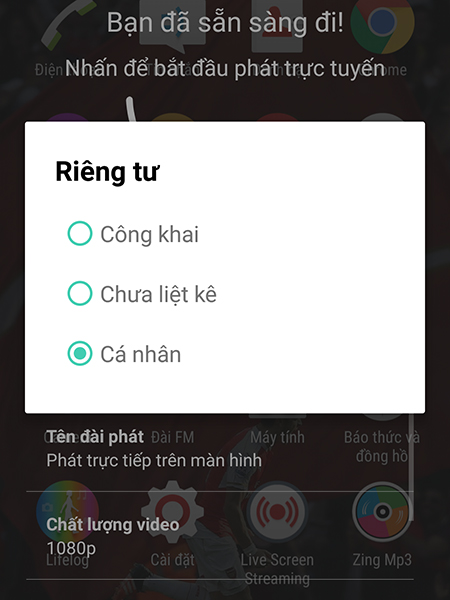 Live Screen Streaming