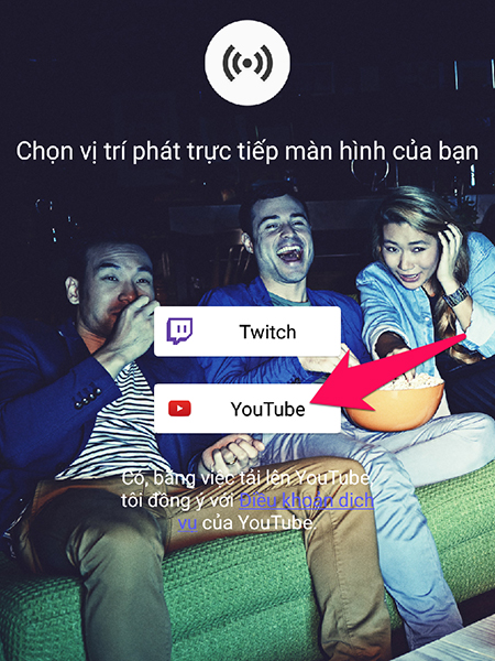 Live Screen Streaming