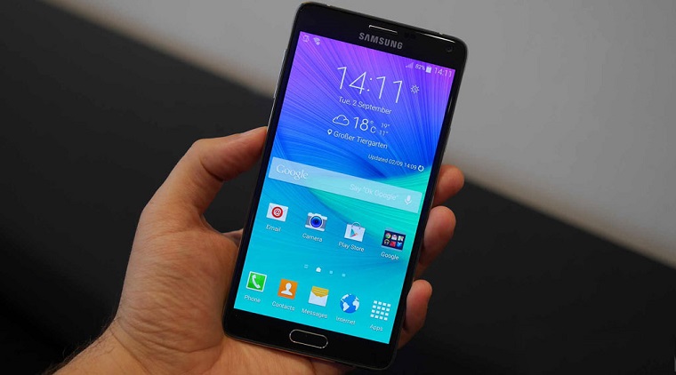 Màn hình của Galaxy Note 4