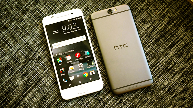 Mặt sau của HTC One A9