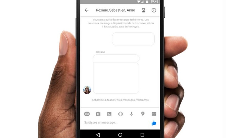 Sau khoảng thời gian quy định, những tin nhắn trên Messenger sẽ tự động được hủy.
