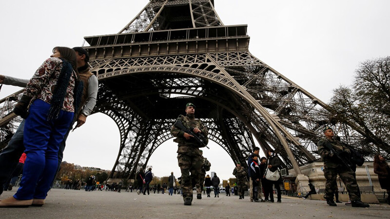 An ninh được thắt chặt từ sau vụ khủng bố! An ninh được thắt chặt từ sau vụ khủng bố!