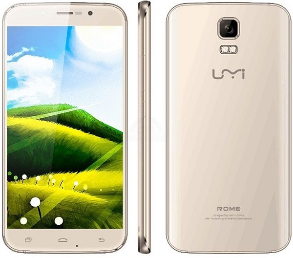 Hình ảnh Rome - chiếc smartphone mới nhất của UMI