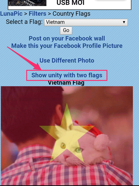 Ghép Avatar quốc kỳ Facebook giúp bạn tự tạo ra hình đại diện mang tính quốc tế. Sử dụng quốc kỳ của mình để tạo ra những hình đại diện độc đáo và mang tính cách mạng. Hãy xem hình liên quan để khám phá thêm chi tiết mới nhất.