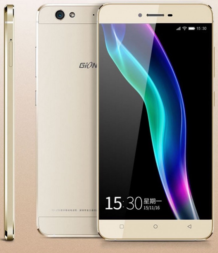 Phablet cực mỏng, thiết kế vỏ kim loại đẹp mắt Gionee S6 trình làng