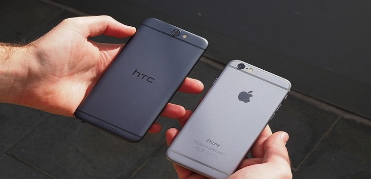 So sánh HTC One A9 và iPhone 6 – Giống hay khác