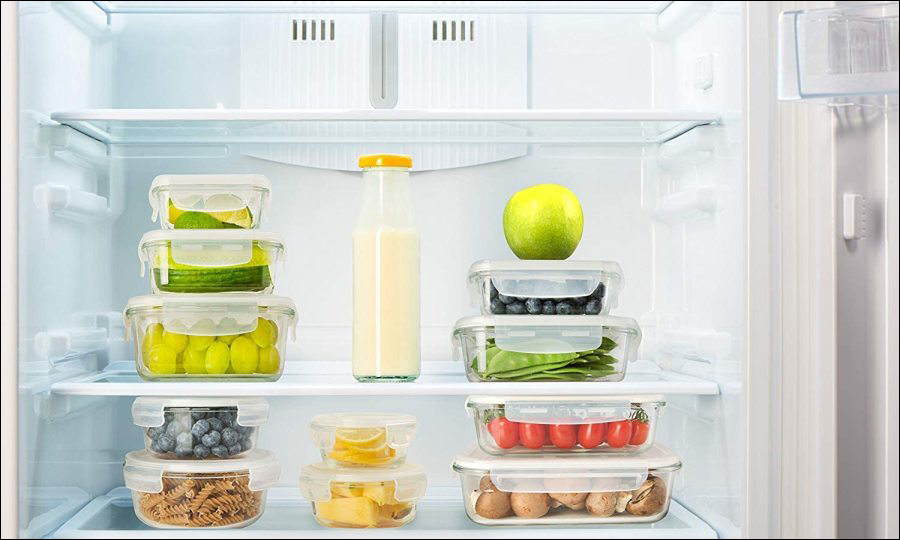 14 cách giúp tủ lạnh nhà bạn luôn tiết kiệm điện > hộp đựng thực phẩm