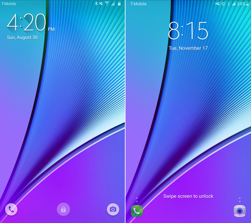 Android 6.0 Galaxy Note5 