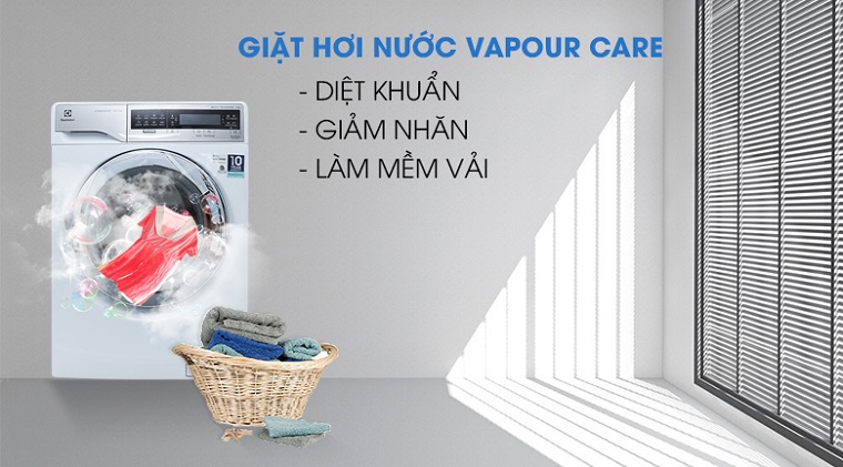 Chức năng giặt hơi nước