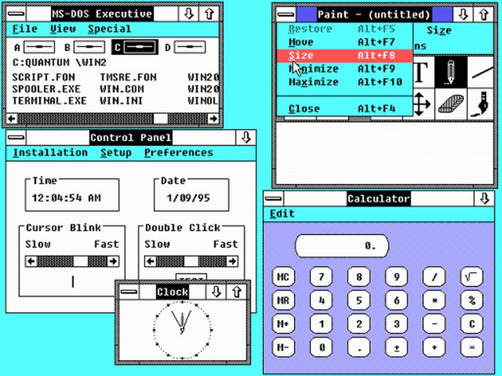 Windows 2.0 là hệ điều hành 16-bit Windows 2.0 là hệ điều hành 16-bit