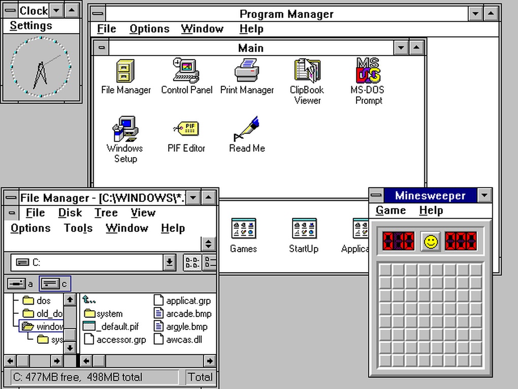 Windows 3.0 Windows 3.0