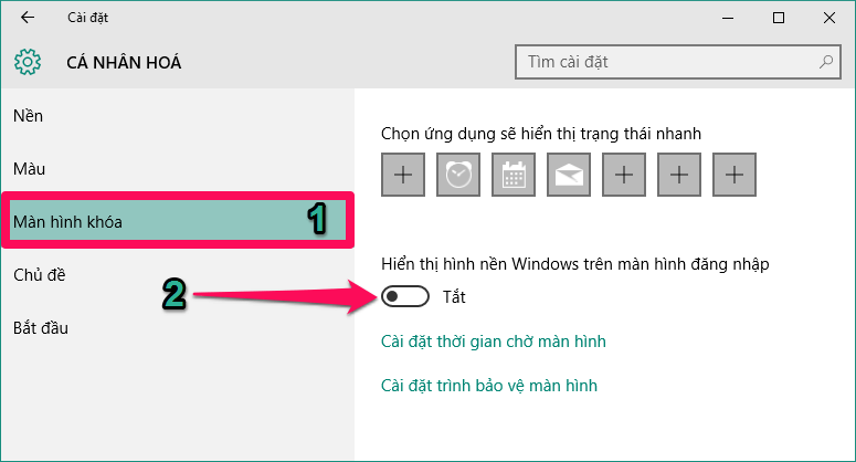 Loại bỏ ảnh nền khi đăng nhập