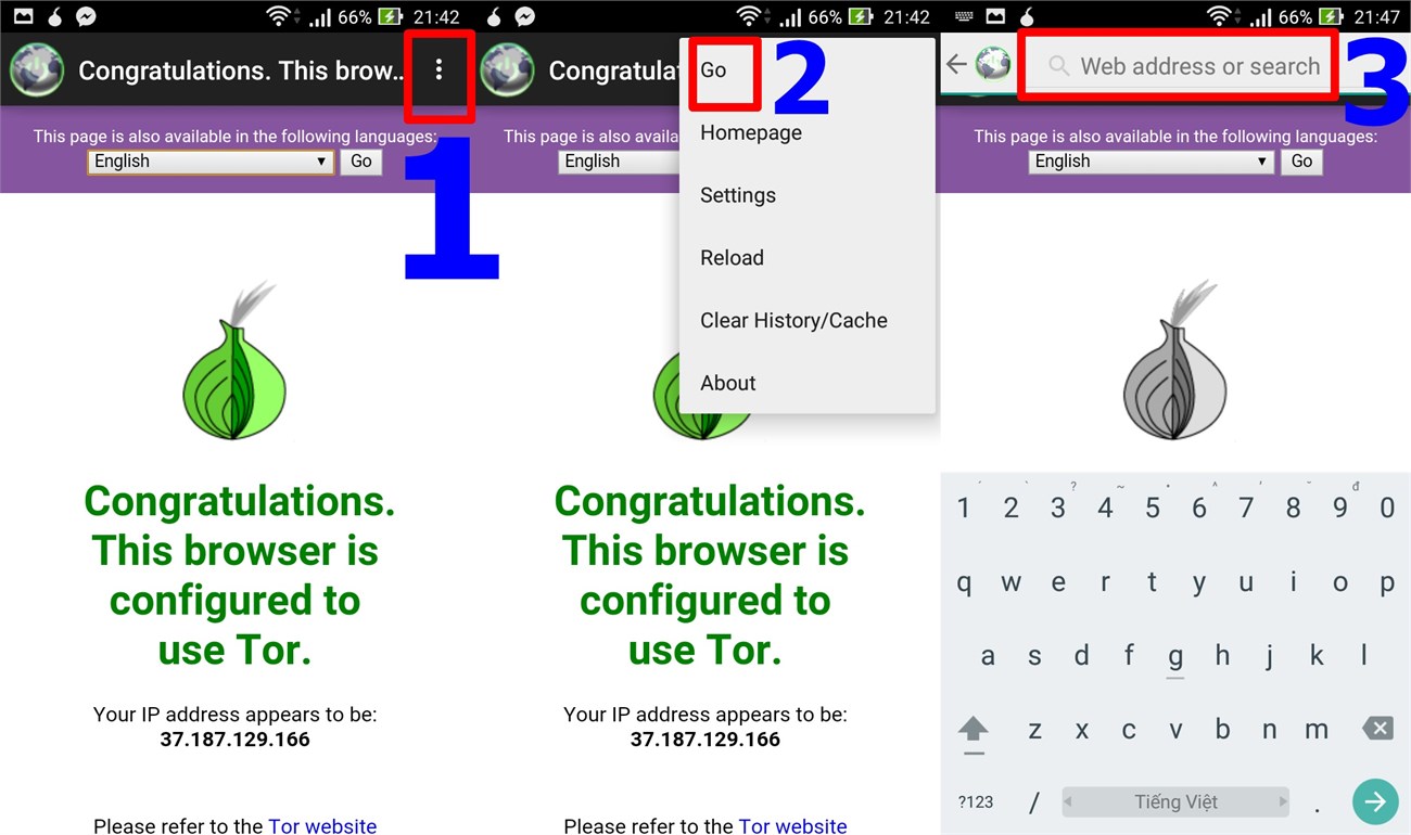 Truy cập web Truy cập web