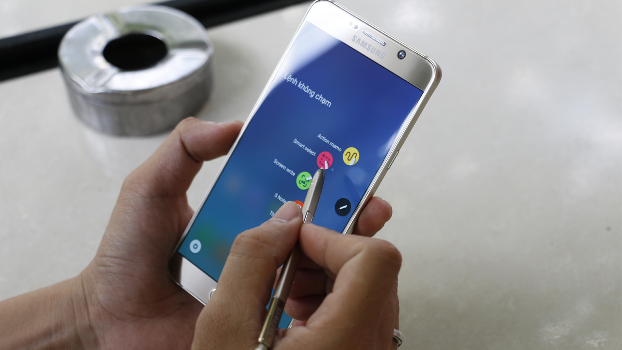 Bút S Pen trên Note 5
