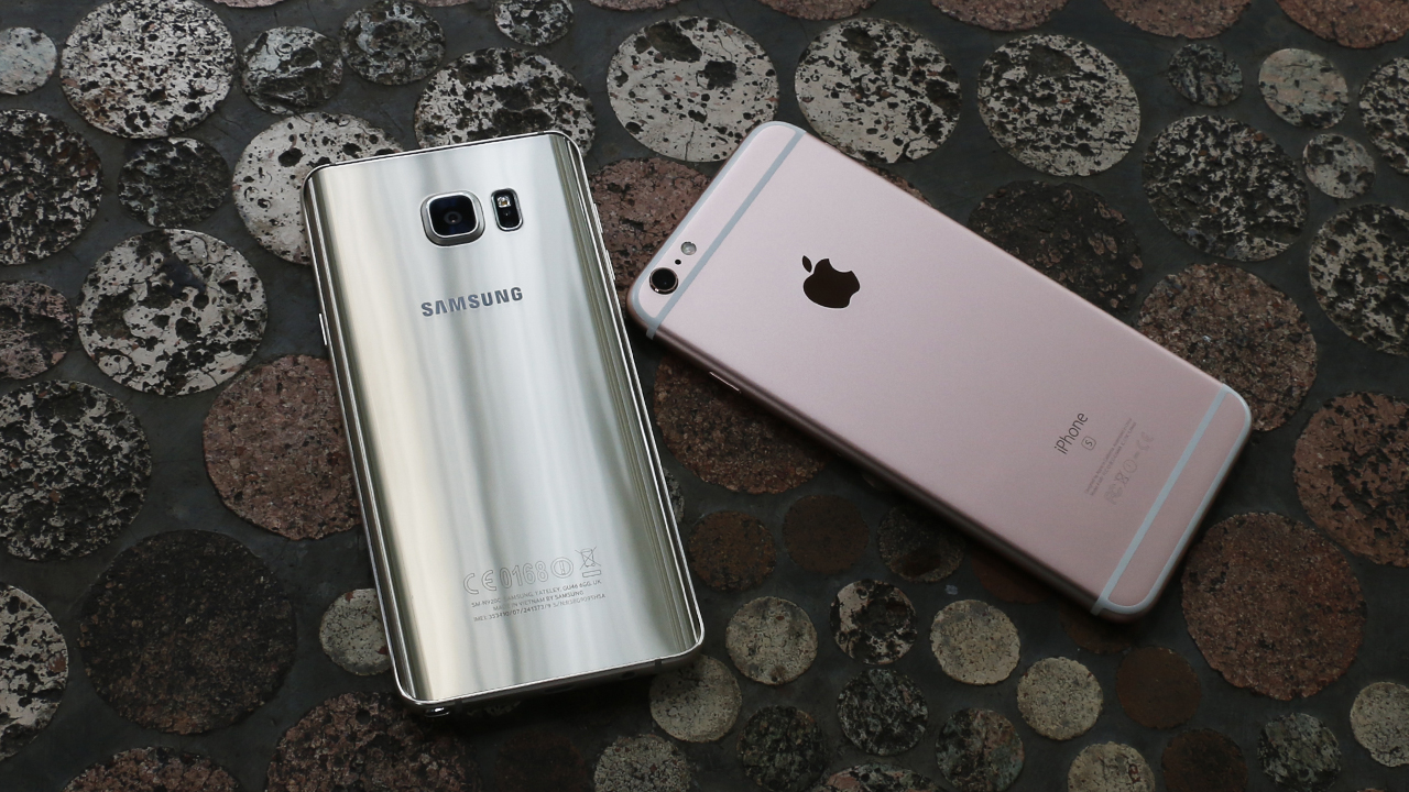 So sánh Iphone 6S Plus và Samsung Galaxy Note 5 So sánh Iphone 6S Plus và Samsung Galaxy Note 5