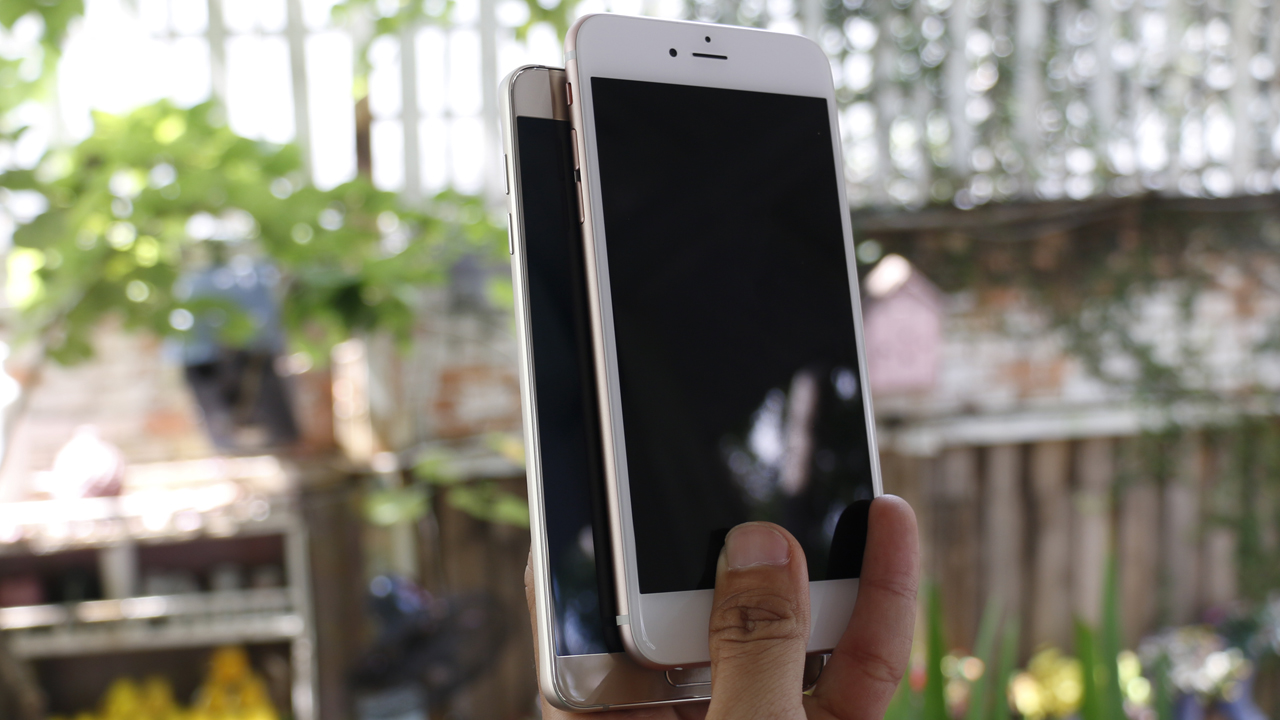 So sánh mặt trước Iphone 6S Plus và Samsung Galaxy Note 5