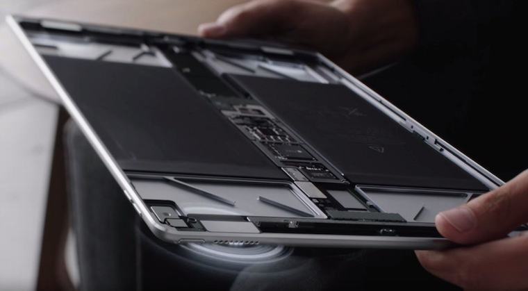 iPad Pro chạy vi xử lý Apple A9X cho hiệu năng ấn tượng so với thế hệ trước