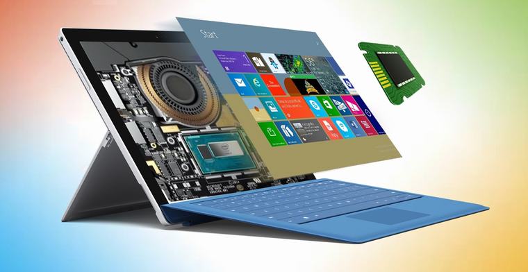 Surface Pro 4 tích hợp vi xử lý thế hệ thứ 6 Intel Skylake với xung nhịp 4 GHz