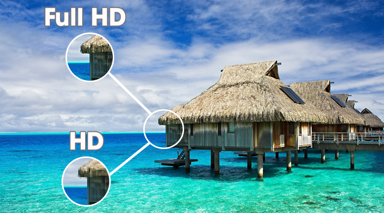 Tivi 4K là gì? Tivi Full HD là gì? Điểm khác biệt giữa tivi độ phân giải Full HD và tivi 4K > Tivi Full HD là gì?