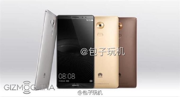 Huawei Mate 8 lộ diện ảnh trước ngày ra mắt