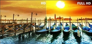 So sánh tivi độ phân giải HD và Full HD