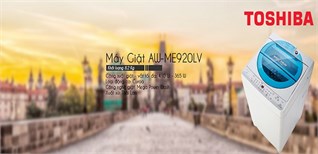 3 máy giặt Toshiba 7 kg đến 8 kg giá rẻ đáng mua nhất