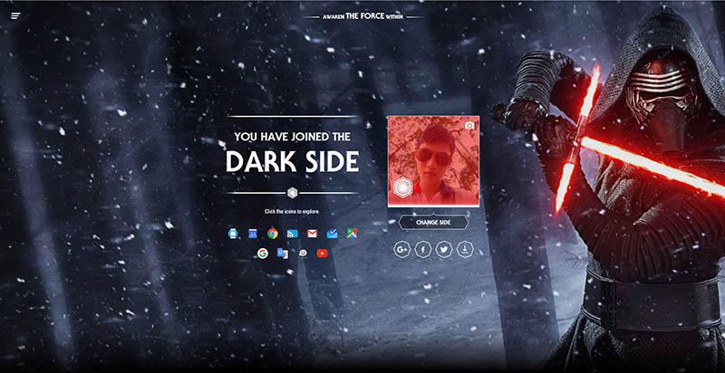 Chọn Dark Side Chọn Dark Side