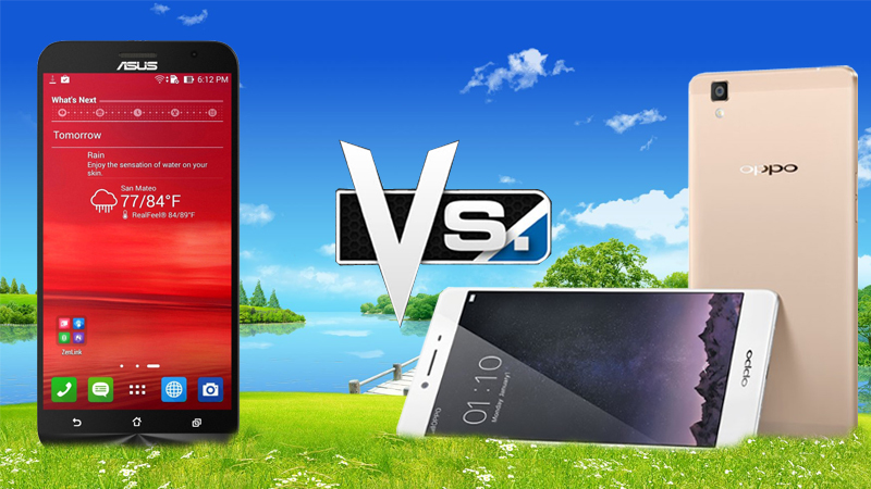 Zenfone 2 vs OPPO R7s Zenfone 2 vs OPPO R7s