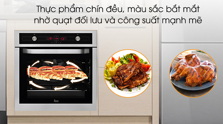 Chọn lò nướng đối lưu có giá thành phù hợp 