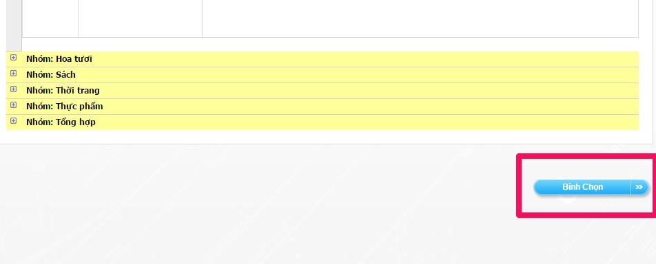 Bấm vào Bình chọn