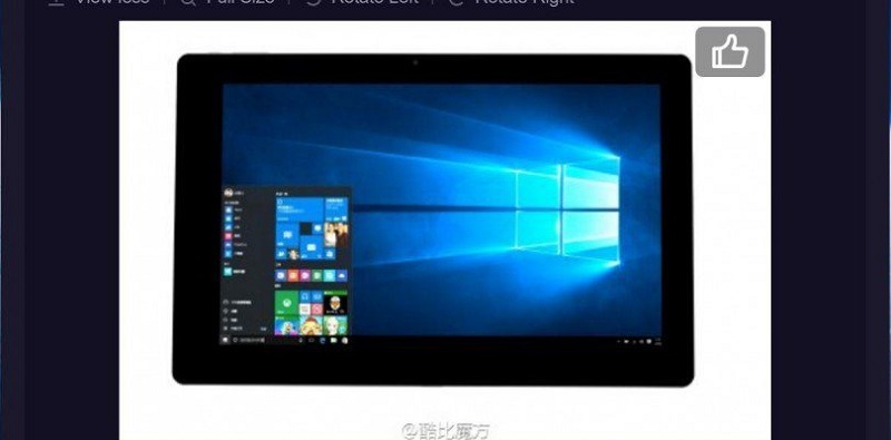 Hình ảnh tablet Cube i9 được tiết lộ Hình ảnh tablet Cube i9 được tiết lộ