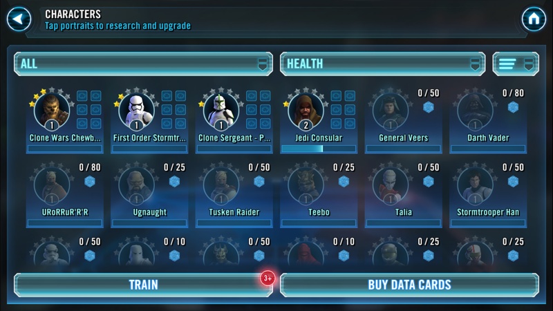Star Wars Galaxy of Heroes 5 Star Wars Galaxy of Heroes 5