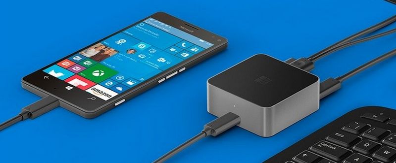 Bộ dock để biến Lumia 950 XL thành máy tính Bộ dock để biến Lumia 950 XL thành máy tính