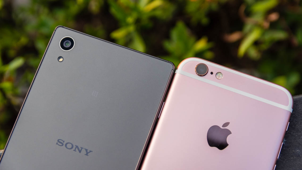 Xperia Z5 vs iPhone 6s