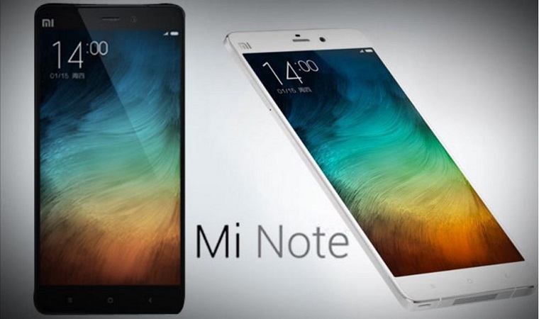 Chiếc phablet Mi Note của Xiaomi