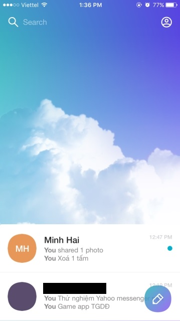 Yahoo Messenger giao diện Yahoo Messenger giao diện