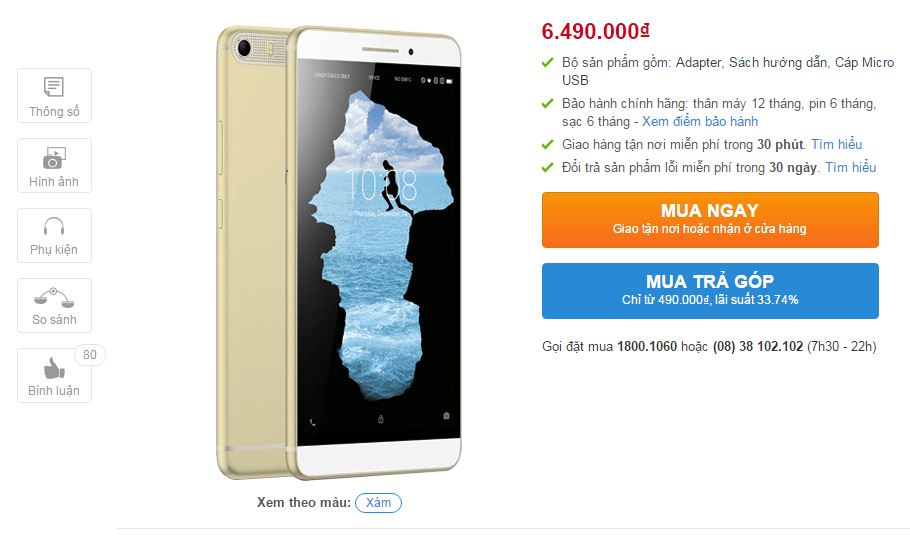 Lenovo Phab Plus lên kệ Thegioididong