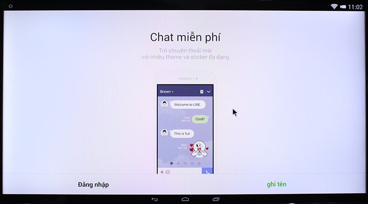 Cách sử dụng điện thoại, máy tính bảng cài đặt ứng dụng lên Smart tivi Toshiba > Ứng dụng được mở trên tivi