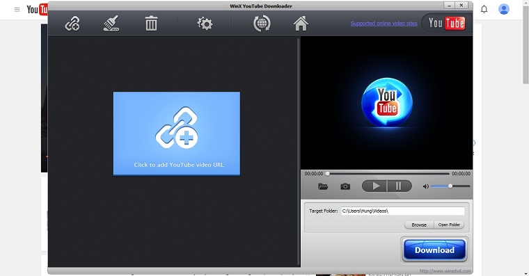 WinX Youtube Downloader là phần mềm hoàn toàn miễn phí