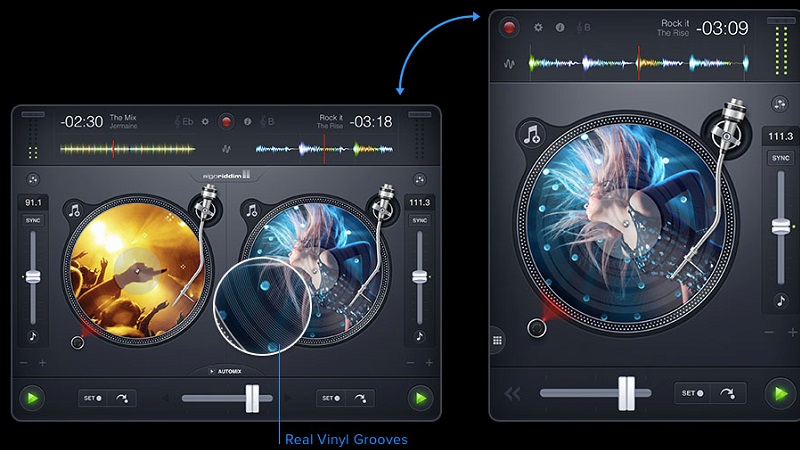 djay 2 for iPhone djay 2 for iPhone