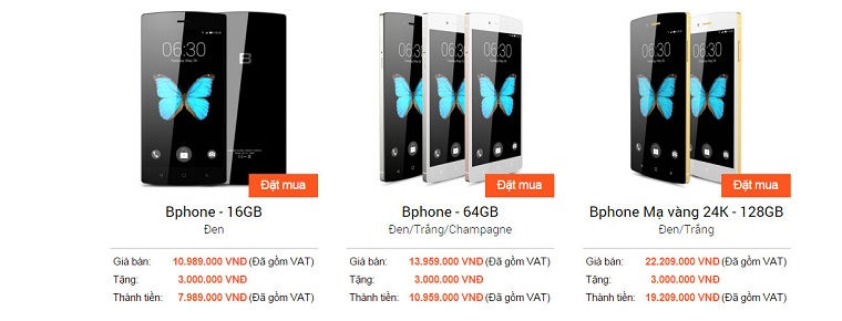 Điện thoại Bphone