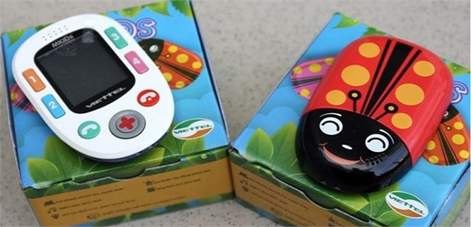 Trẻ em cũng có điện thoại riêng với Viettel Mkids