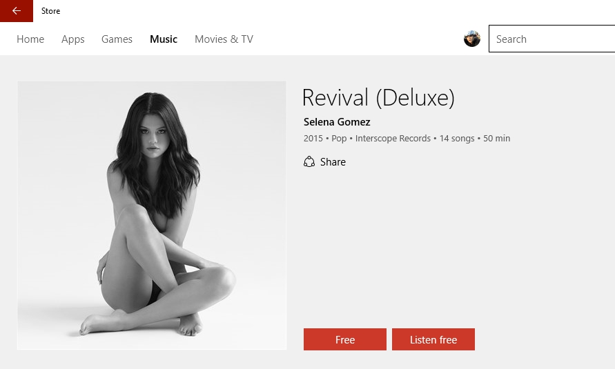 Microsoft miễn phí 10 album nhạc ấn tượng năm 2015 Microsoft miễn phí 10 album nhạc ấn tượng năm 2015