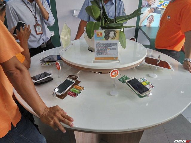 Khu vực trải nghiệm 4G