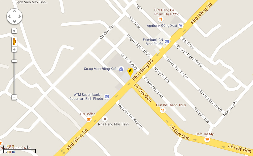 Khu TTTM Co.op Mart Đồng Xoài, đường Phú Riềng Đỏ, P.Tân Bình, TX.Đồng Xoài, T.Bình Phước Khu TTTM Co.op Mart Đồng Xoài, đường Phú Riềng Đỏ, P.Tân Bình, TX.Đồng Xoài, T.Bình Phước